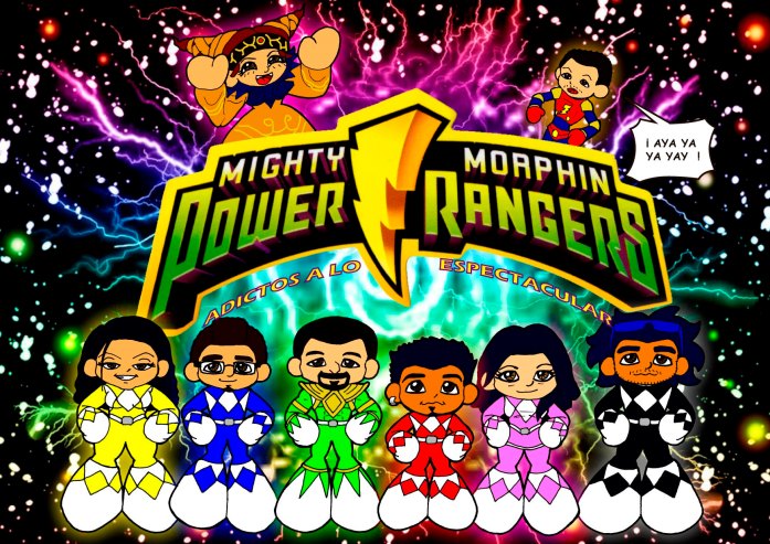 Power Rangers. Jenco & Blacks. Parody